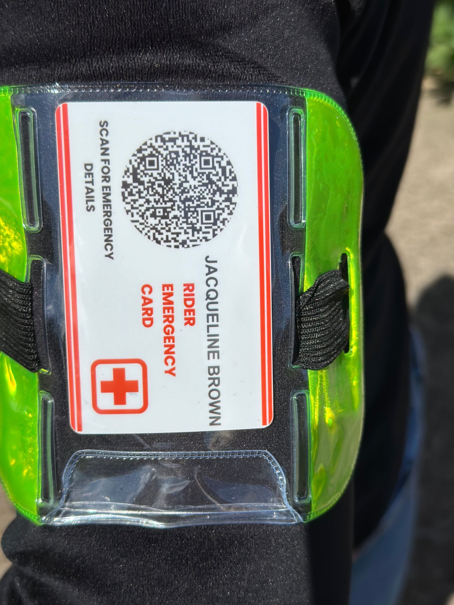 Riders Emergency Card (QR Code)