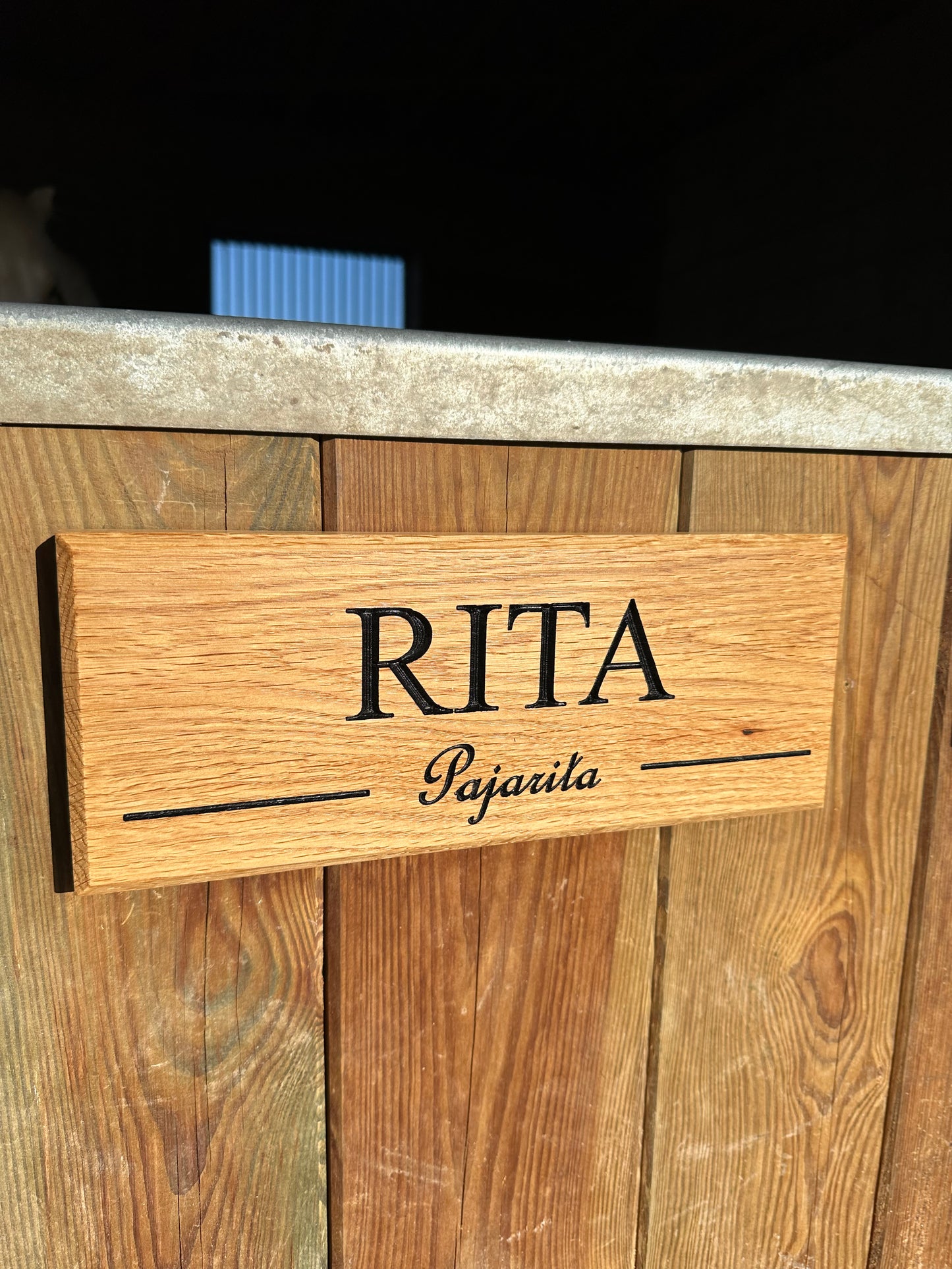 Stable Name Sign - Horse Name & Show/Owner Name